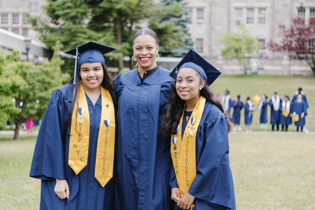 KIPP NYC students and staff together